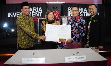 Peluncuran Wakaf Saham oleh Philip Sekuritas Indonesia dan Panin Sekuritas berkerja sama dengan Dompet Dhuafa memiliki peran penting sebagai memajukan ekonomi syariah Indonesia.