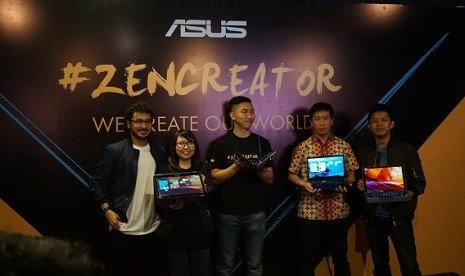 Peluncuran ZenCreator, Komunitas Kreatif Asus Zenbook, Rabu (15/3).