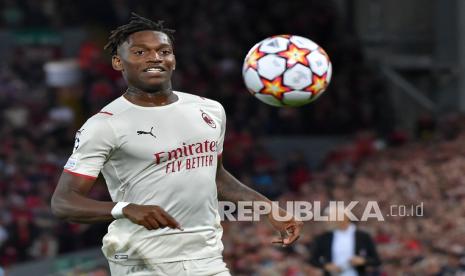 Pemain AC Milan Rafael Leao.