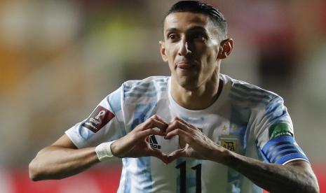 Pemain asal Argentina Angel Di Maria. Pemain internasional Argentina itu dilaporkan tengah melakukan kontak dengan Barcelona dan Juventus. 