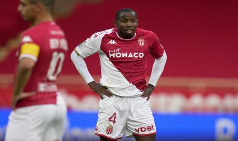 Pemain AS Monaco Mohamed Camara