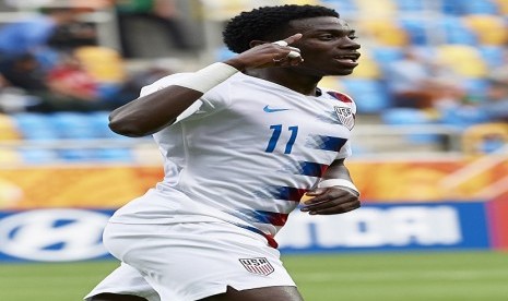 Pemain asal Amerika Serikat yang juga putra pemain legendaris George Weah, Timothy Weah