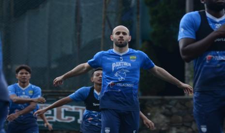 Pemain Persib Bandung asal Palestina, Mohammed Rashid (ilustrasi). Rashid kembali bergabung dengan Persib Bandung saat menghadapi Persita Tangerang di Liga 1.