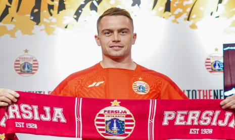 Pemain asing Persija Maciej Gajos.