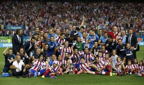 Pemain Atletico Madrid. 