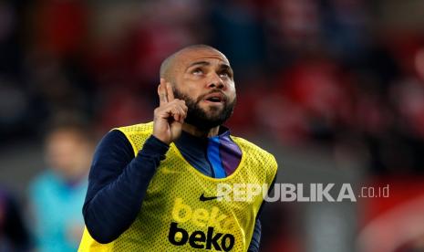 Eks pemain Barcelona Dani Alves yang tersangkut kasus pelecehan seksual