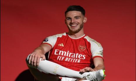 Pemain baru Arsenal Declan Rice