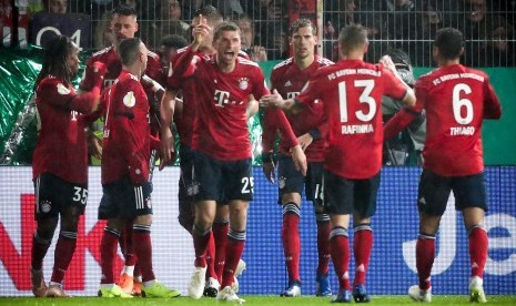 Pemain Bayern Muenchen.