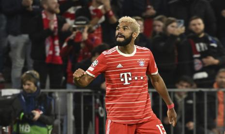 Penyerang Bayern Muenchen Eric Maxim Choupo-Moting. 