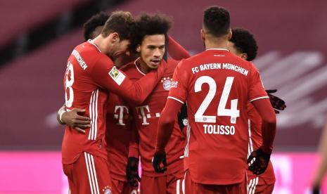 Pemain Bayern Muenchen.