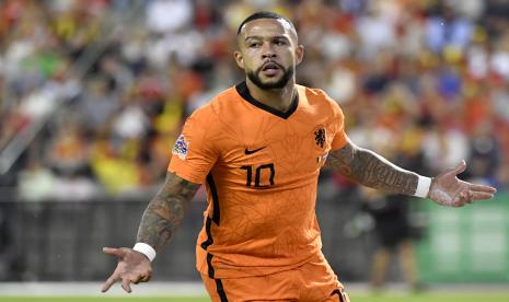 Pemain Belanda Memphis Depay 