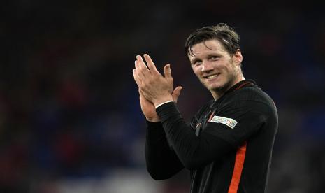 Wout Weghorst dilaporkan jadi incaran Tottenham Hotspur, Rabu, 8 Juni 2022.