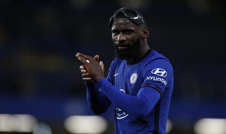 Pemain Chelsea Antonio Rudiger