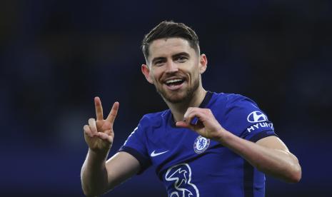 Gelandang Chelsea dan timnas Italia, Jorginho.