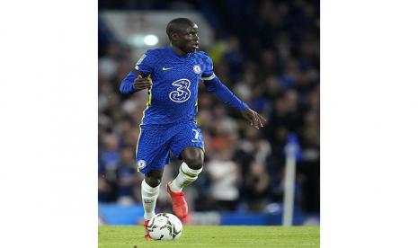 Gelandang Chelsea N'Golo Kante.