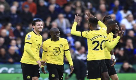 Kante (tengah) cedera jelang lawatan Chelsea ke markas Watford.