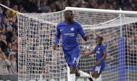 Pemain Chelsea Tiemoue Bakayoko.