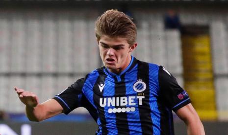 Pemain Club Brugge Charles De Ketelaere.