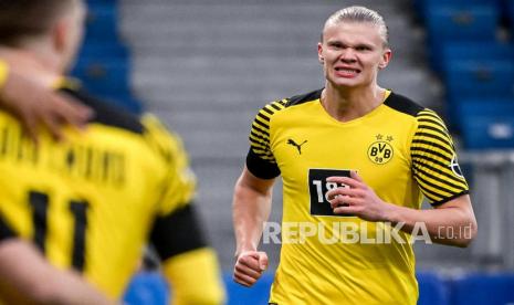 Pemain Dortmund Erling Haaland jadi klien termahal Mino Raiola.