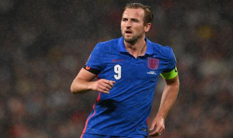 Kapten timnas Inggris Harry Kane. 