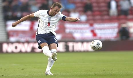 Striker timnas Inggris Harry Kane.