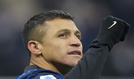 Striker Inter Milan, Alexis Sanchez. Inter Milan melepaskan Alexis Sanchez pada jendela transfer musim panas 2022.