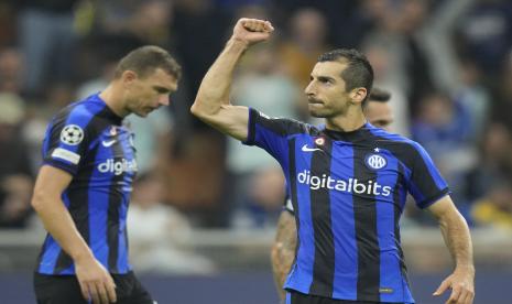 Pemain Inter Milan Henrikh Mkhitaryan 