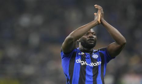 Striker Inter Milan, Romelu Lukaku.