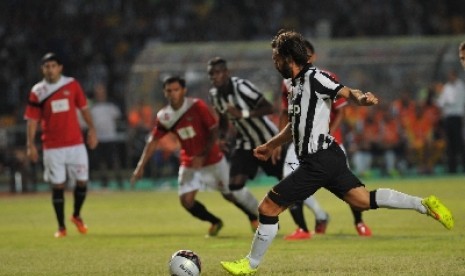 Pemain Juventus Andrea Pirlo.