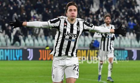 Pemain Juventus Federico Chiesa