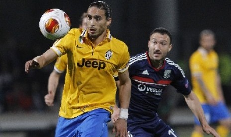 Pemain Juventus, Martin Caceres.