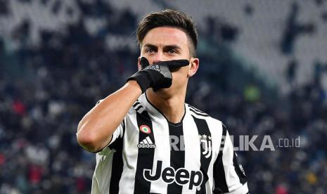 Striker Juventus Paulo Dybala. Dalam lima bulan terakhir, Dybala sudah empat kali mengalami cedera.