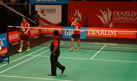 Pemain Korea Selatan yang membela klub Musica Champions Jakarta, Lee Yong Dae (tengah)