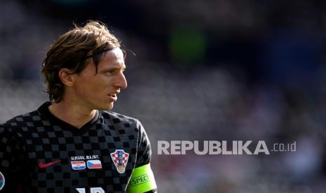 Pemain Kroasia Luka Modric 