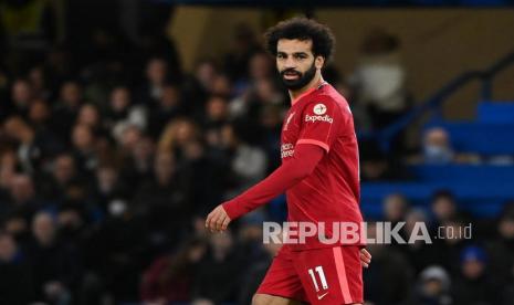 Penyerang Liverpool Mohamed Salah.