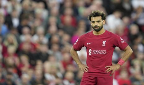 Penyerang Liverpool Mohamed Salah.