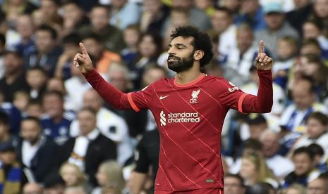 Bintang Liverpool asal Mesir. Mohamed Salah.