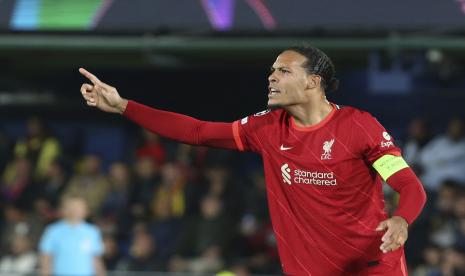 Pemain belakang Liverpool, Virgil van Dijk.