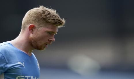 Pemain Manchester City Kevin De Bruyne 