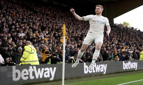  Pemain Manchester City Kevin De Bruyne jadi kandidat Pemain Terbaik Liga Primer Inggris versi PFA.