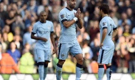 Pemain Manchester City, Pablo Zabaleta.