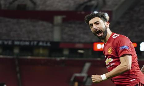 Pemain Manchester United, Bruno Fernandes.