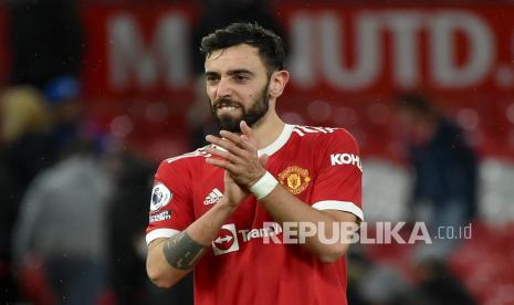 Pemain Manchester United, Bruno Fernandes.