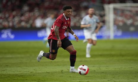  Pemain Manchester United Jadon Sancho.