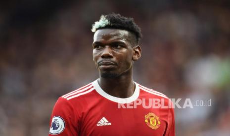 Gelandang Manchester United, Paul Pogba.