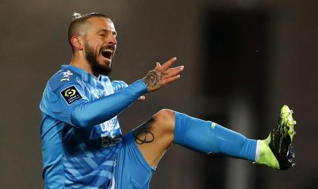 Pemain Marseille Dario Benedetto