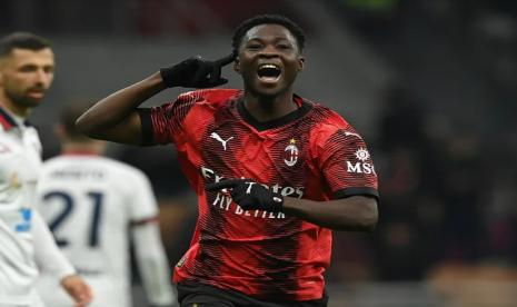 Pemain muda AC Milan Chaka Traore 