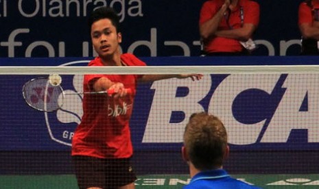 Pemain muda, Anthony Sinisuka Ginting lolos ke perempat final BCA Indonesia Open 2015