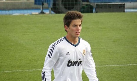 Pemain muda Real Madrid, Alvaro Medran.