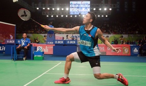 Pemain muda tunggal putra Jonatan Christie lolos ke babak utama BCA Indonesia Open Super Series Premier 2015